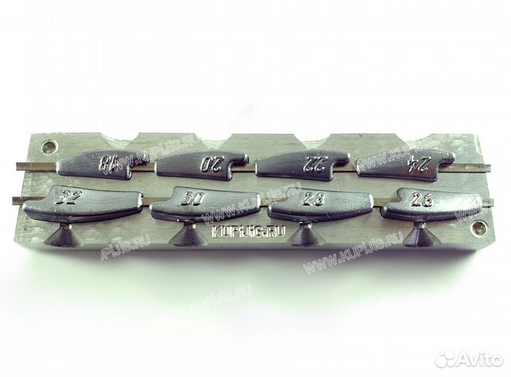 Форма для литья грузил 