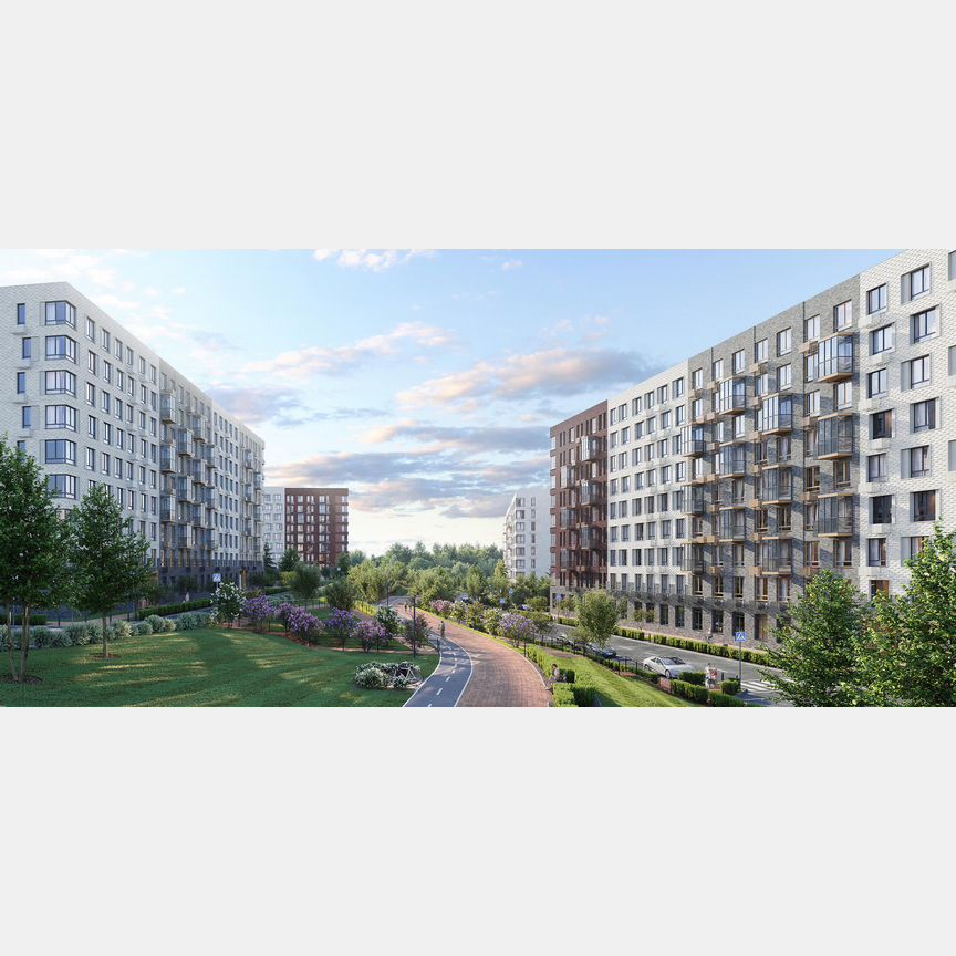 2-к. квартира, 61,3 м², 5/9 эт.
