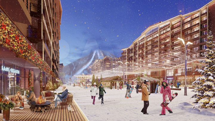 Апартаменты-студия, 36,8 м², 6/10 эт.