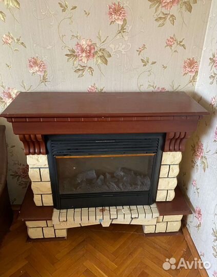 Камин электрический с порталом бу