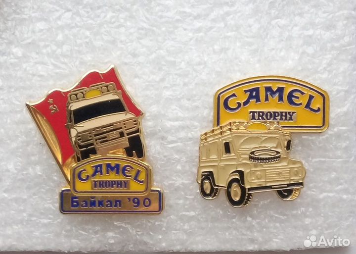 Значки camel trophy