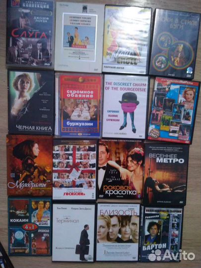 Dvd диски 55 шт