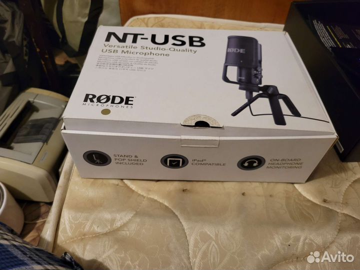 Студийный микрофон rode