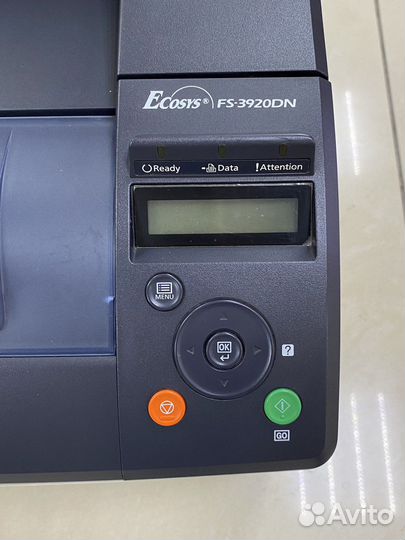 Принтер kyocera FS-3920DN сетевой, двустор.печать