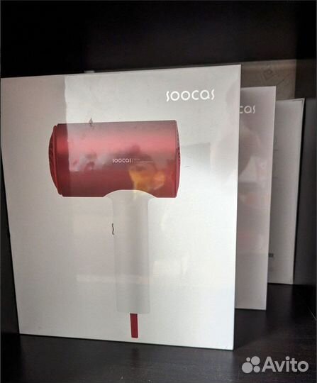 Фен Xiaomi Soocas H5 Ionic Hair Dryer Red