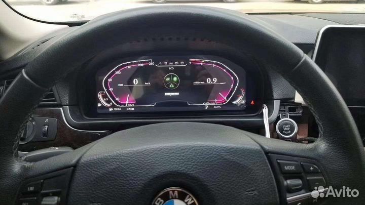 BMW X6 E71 электронная панель приборов