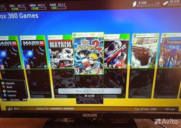 Прошитый Xbox 360 S 500gb + 56 игр Xbox360 X360 x