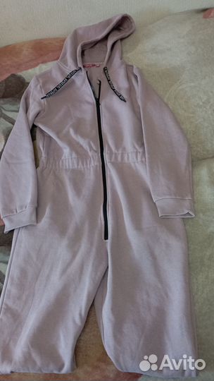 Костюм спортивный зимний слитный детский