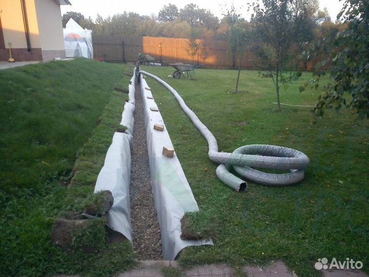 Геотекстиль садовый