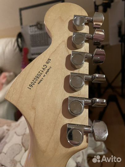 Fender squier affinity stratocaster rw black