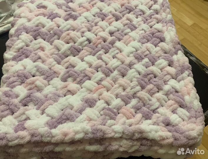 Плед детский плюшевый