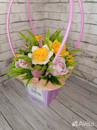 Букеты из мыла ручной работы