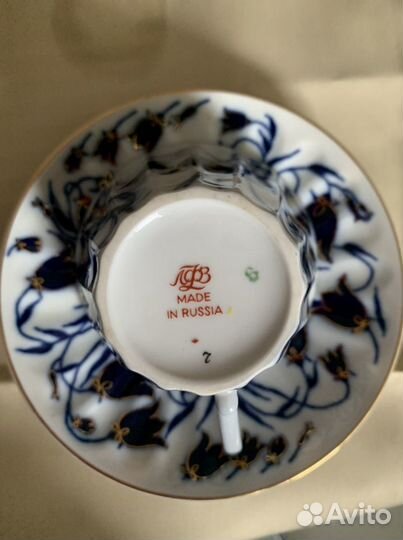 Две чайные пары Колокольчики лфз