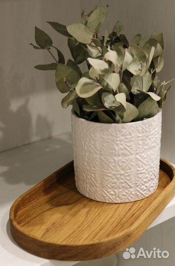 Поднос деревянный из дуба