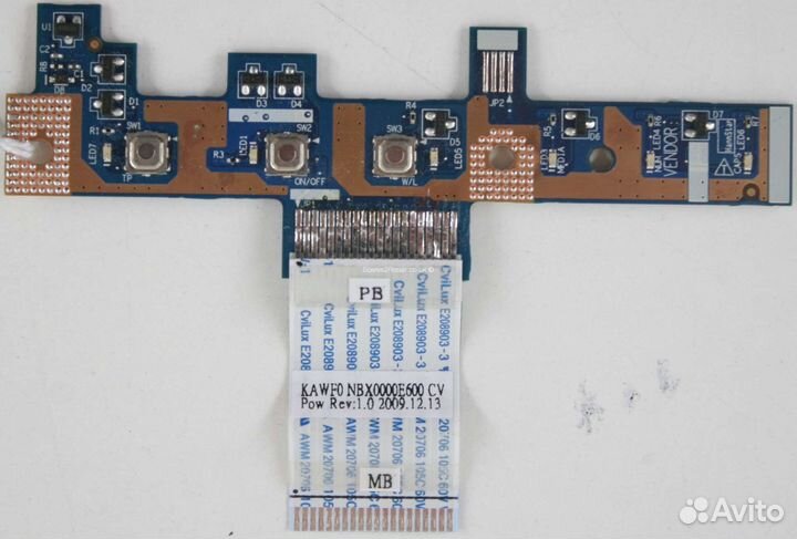 Кнопка включения от Acer 5732