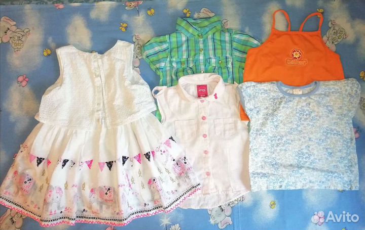 Вещи пакетом на девочку 2-4 года