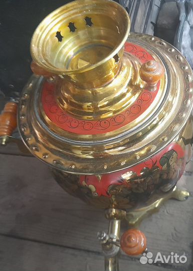 Самовар электрический расписной СССР