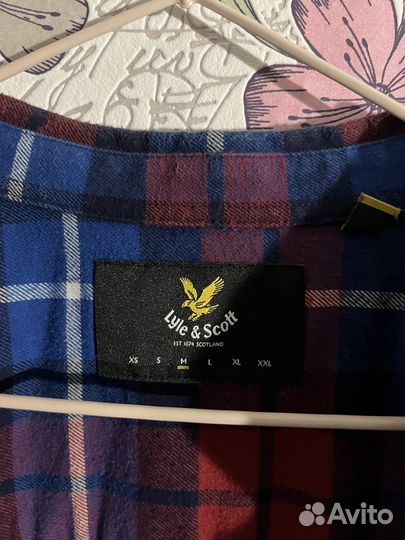 Lyle scott рубашка