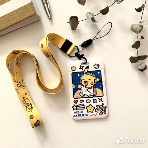 Бейдж с лентой школьный