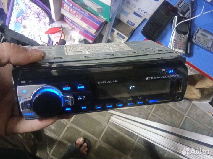 Китайская дешевая магнитола с bt,usb и sd(склад)