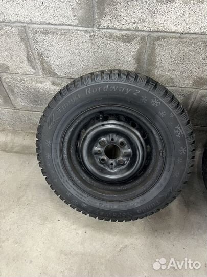 Зимняя резина R13 4:98 на дисках Ваз