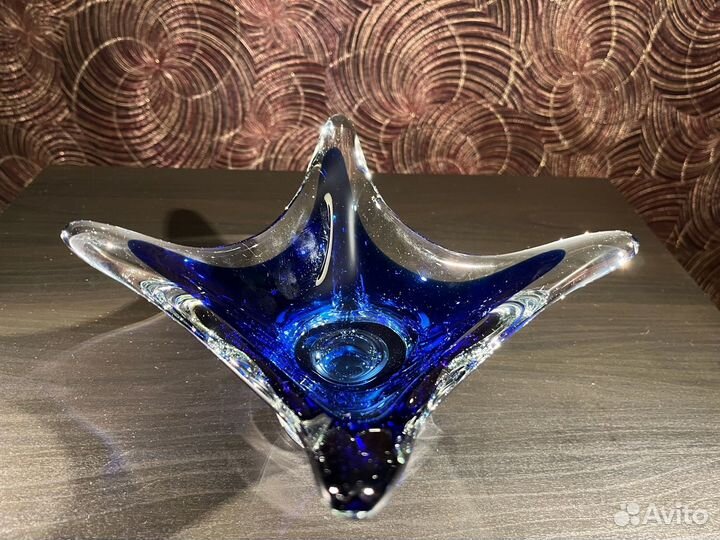 Ваза Фруктовница Bohemia 