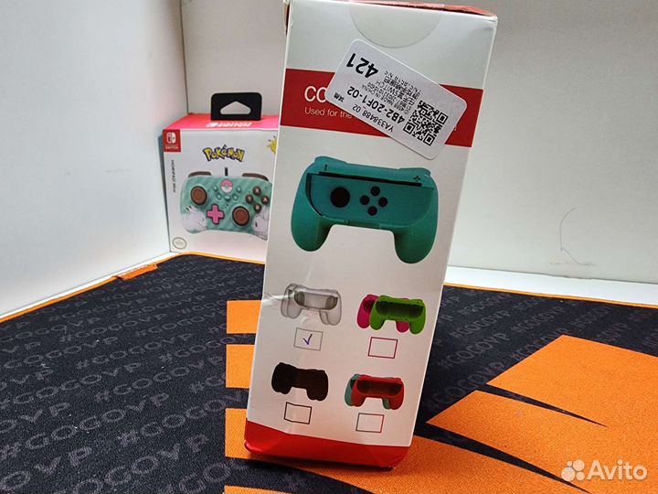 Controller grip для Nintendo Switch