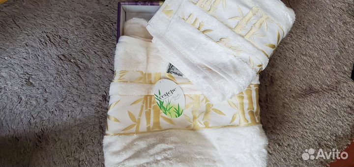 Набор махровых полотенец Cestepe