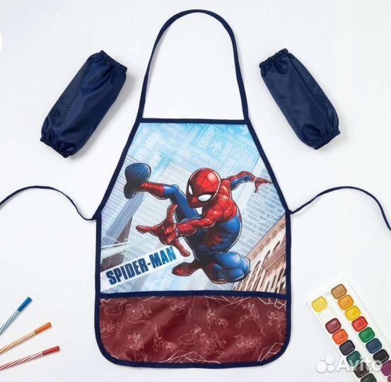 Фартук с нарукавниками для занятий творчеством 