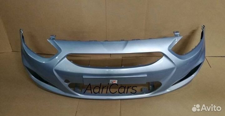 Ноускат на Hyundai Solaris 1 2010-2016 Голубой 310