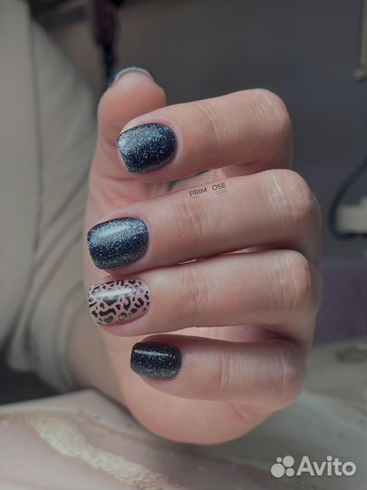 Снятие+маникюр+покрытие+укрепление