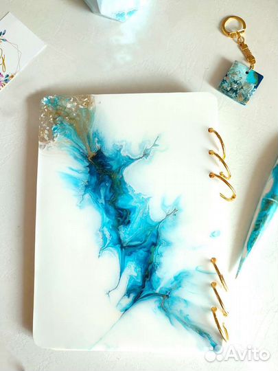 Карандашница, ручка, блокнот (подарочный набор)