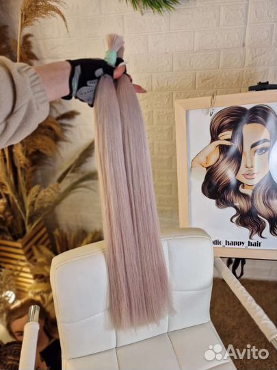 Натуральные волосы 60см, 70см