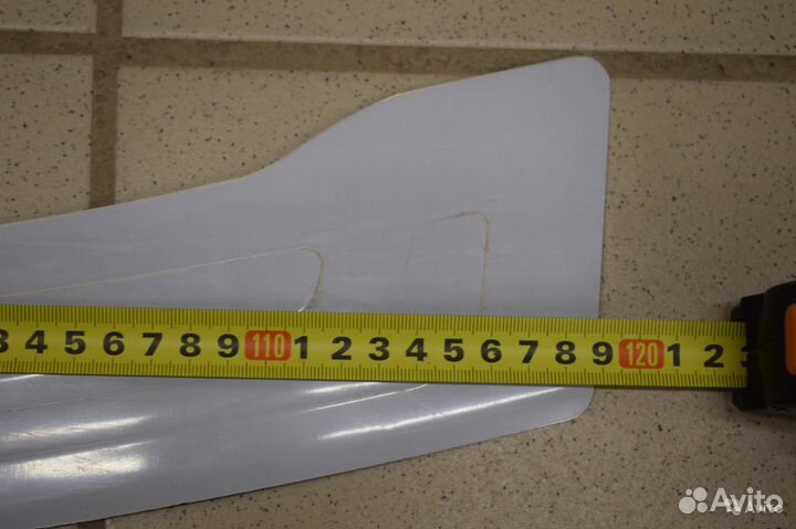 Toyota Rav-4 2006-2008 г Накладка на задний бампер