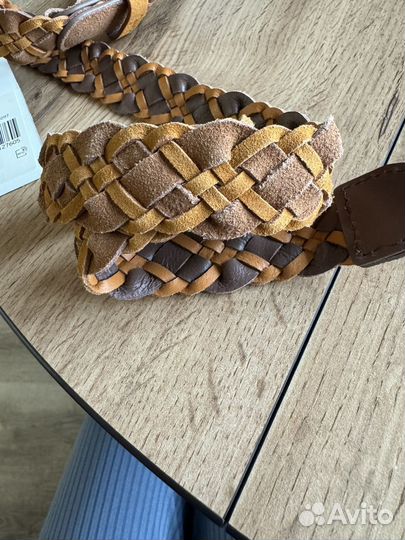 Ремень кожаный levis женский