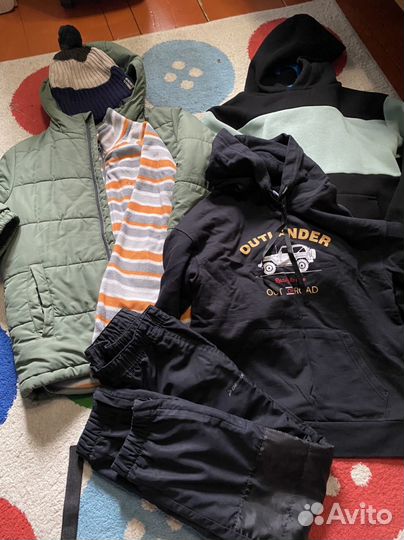 Вещи пакетом намиальчика 134-140