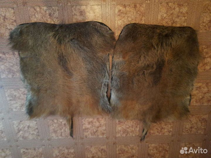Коврик из шкуры кабана