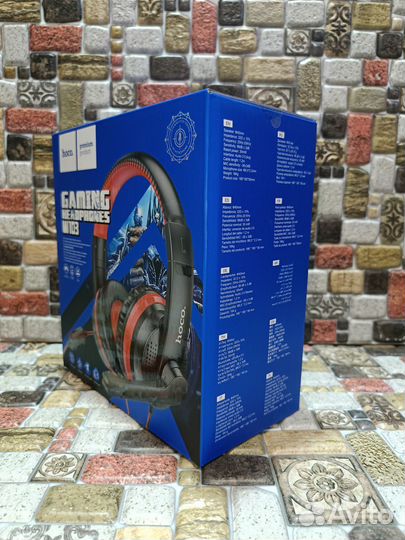 Наушники Игровые с микрофоном новые