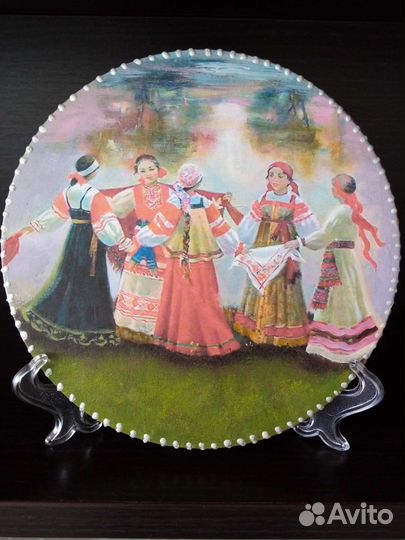 Декоративные картины маслом на фанере