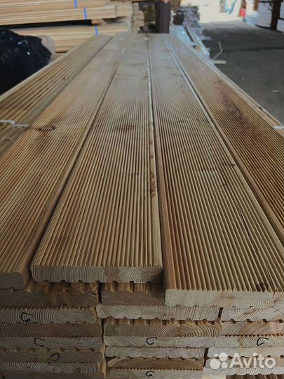 Строганная лиственница: доски 40x170 мм, готовы дл