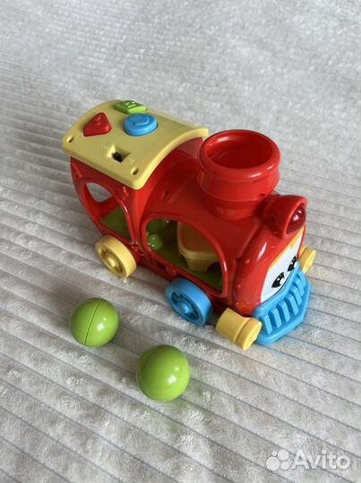 Паровозик на батарейках