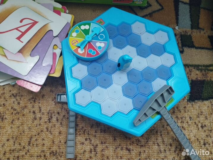 Игрушки пакетом. Настольные и развивающиеся игры