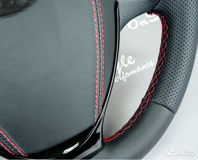 Руль анатомический в эко-коже на Ниву и Классику