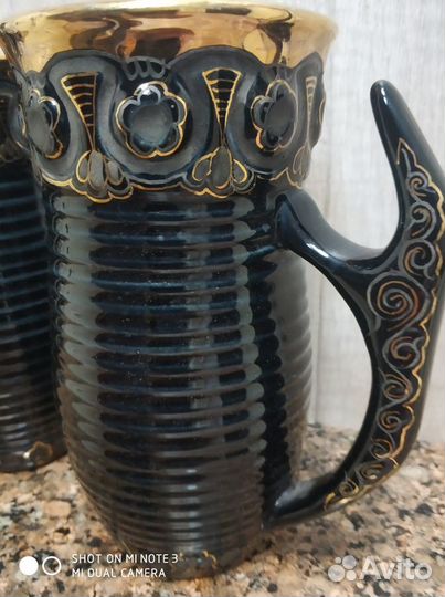 Бокал чайный кобальт СССР