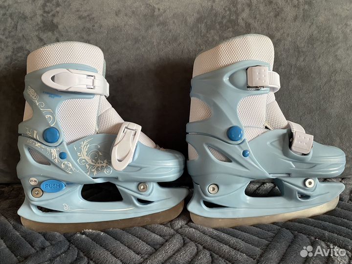 Детские раздвижные коньки Р.27-30