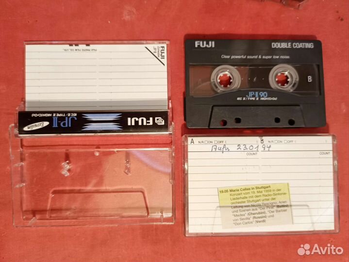 Аудиокассеты Fuji JP-II 90, 10 шт