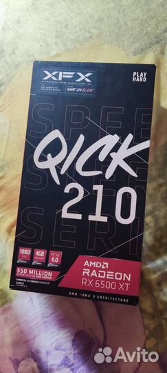 Видеокарта rx 6500 XT