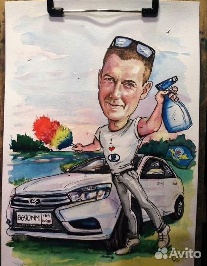 Идея для подарка Картина на заказ