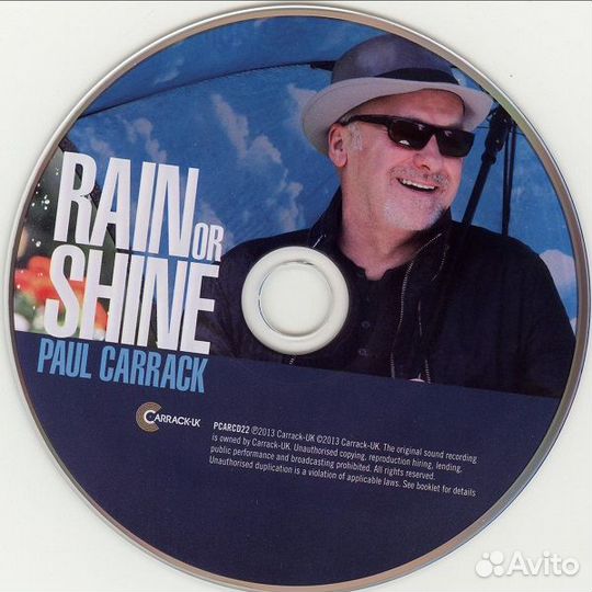 Paul Carrack - Rain Or Shine (1 CD)