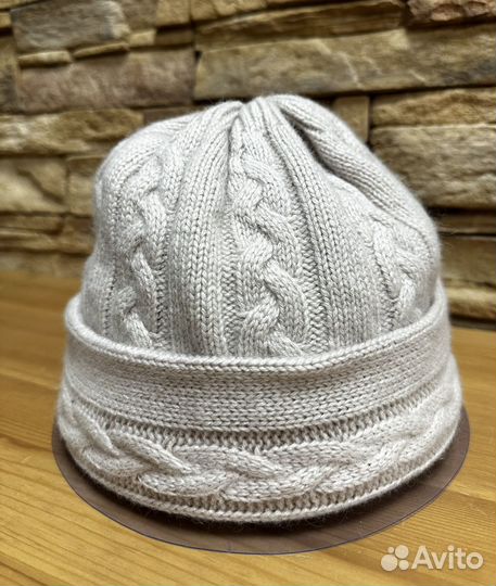 Комплект шапка и шарф Италия шерсть ангора